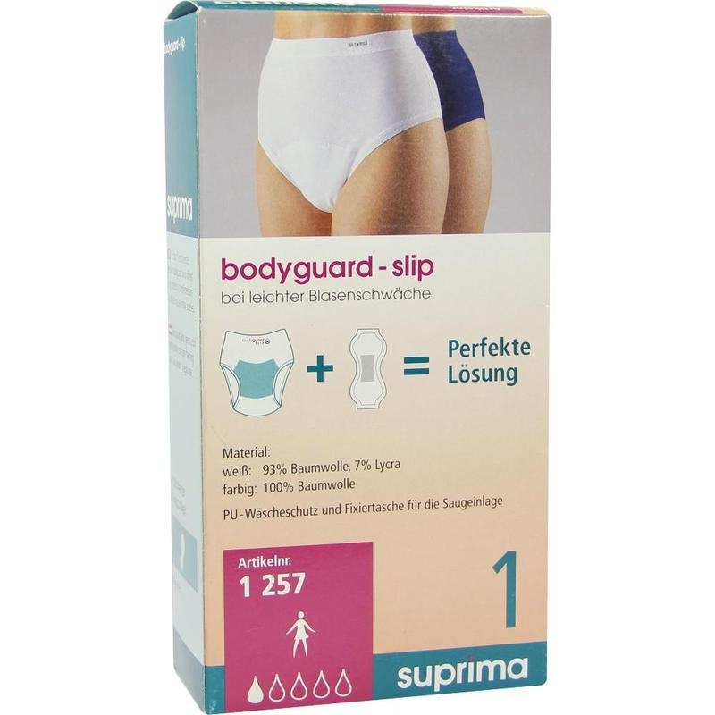 SUPRIMA Slip bodyguard 1 Gr.48/50 weiß