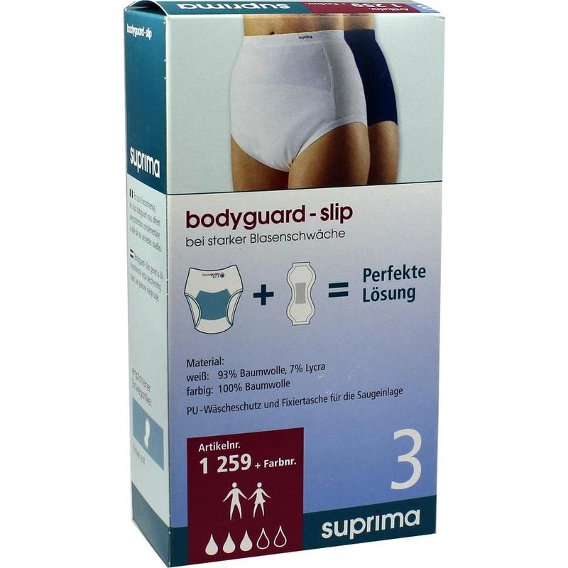 SUPRIMA Slip bodyguard 3 Gr.36/38 weiß