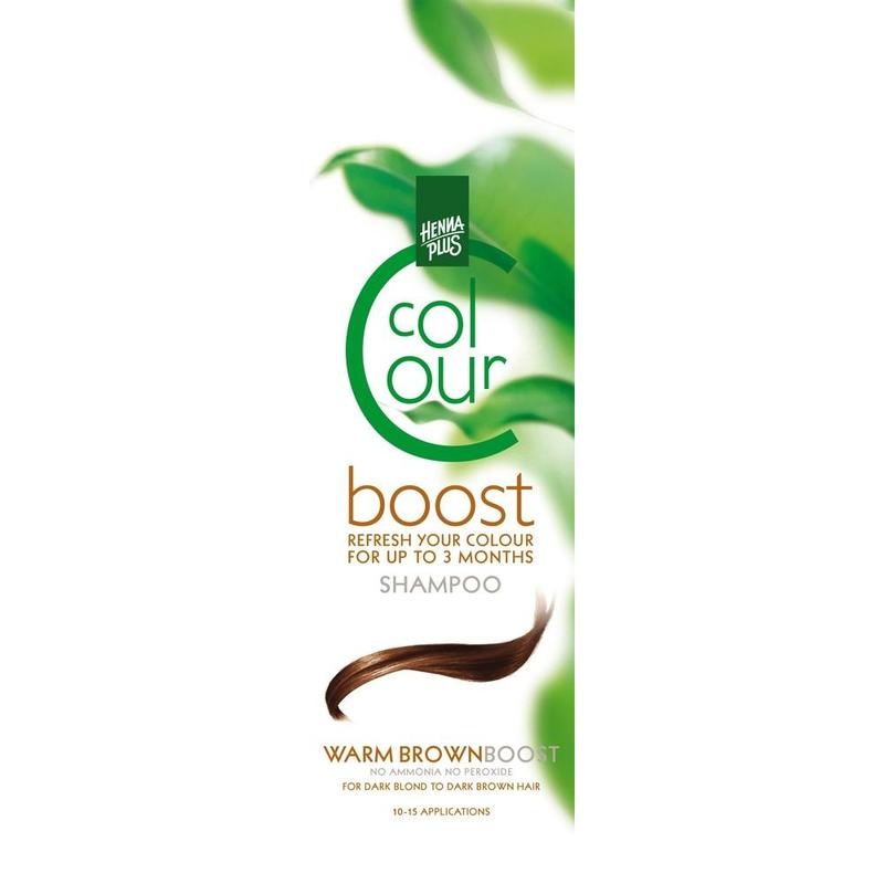 HENNAPLUS Colour Shampoo Boost warm brown