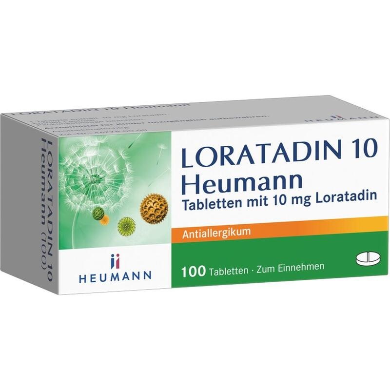 LORATADIN 10 Heumann Tabletten