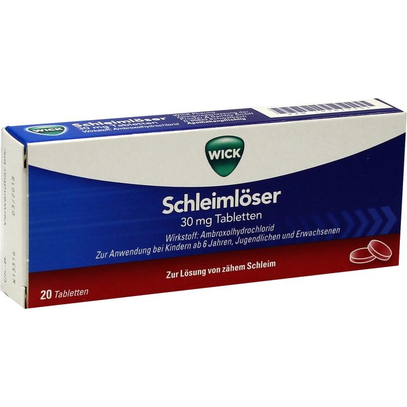 WICK Schleimlöser 30 mg Tabletten