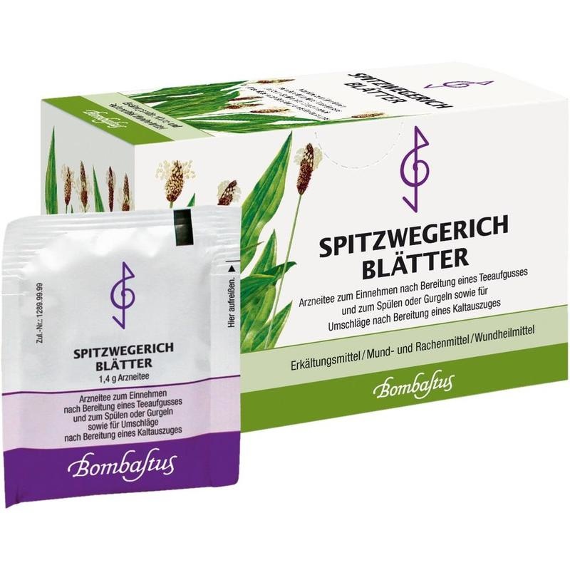 SPITZWEGERICHBLÄTTER Filterbeutel