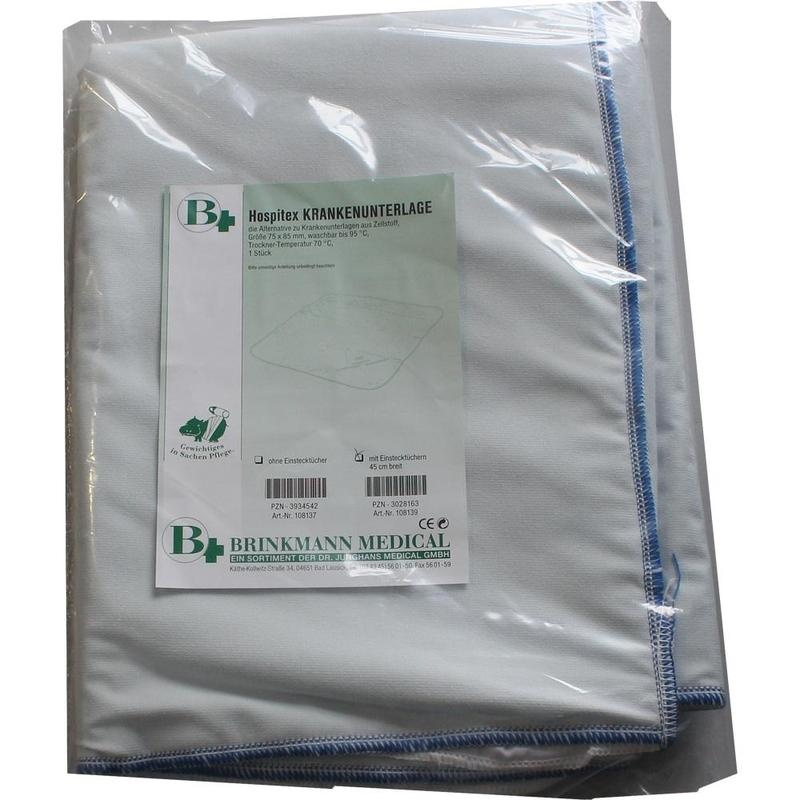 HOSPITEX Unterlage extra 75x85 m.Einstecktüch.