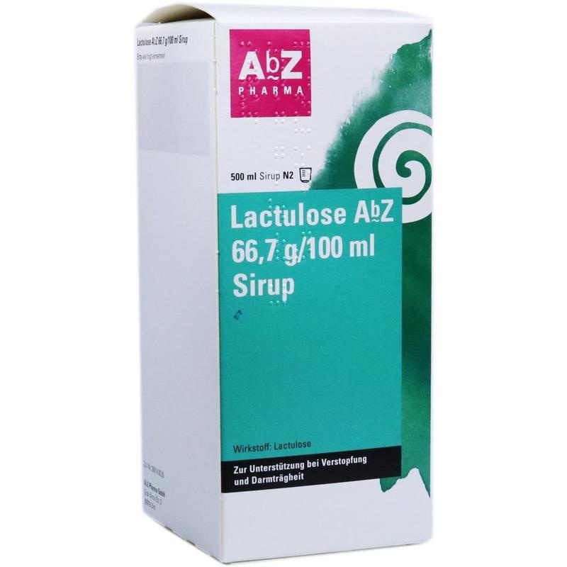 LACTULOSE AbZ 66,7 g/100 ml Sirup