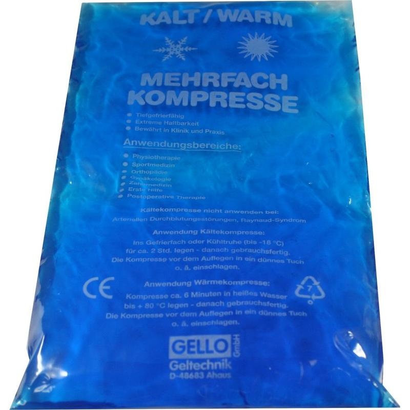 KALT-WARM Mehrfachkompresse 16x26 cm lose
