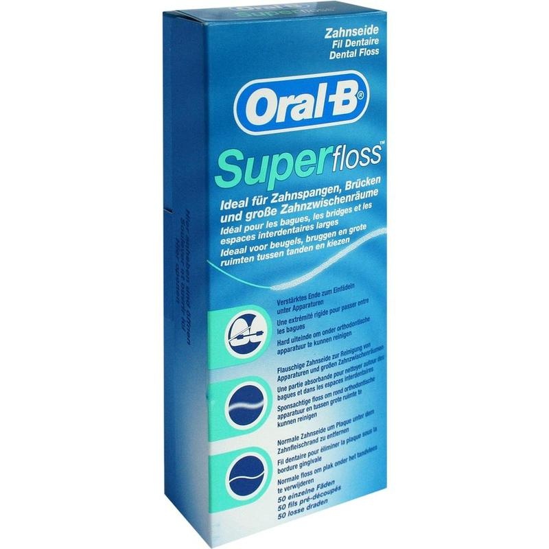 ORAL B Superfloss Zahnseidefäden
