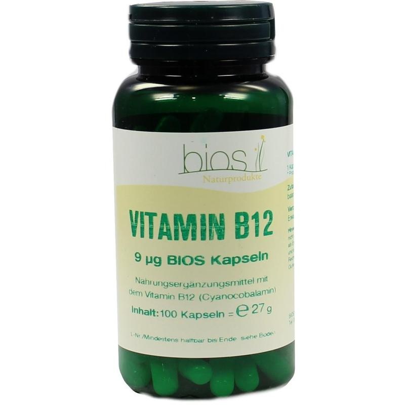 VITAMIN B12 9 μg Bios Kapseln