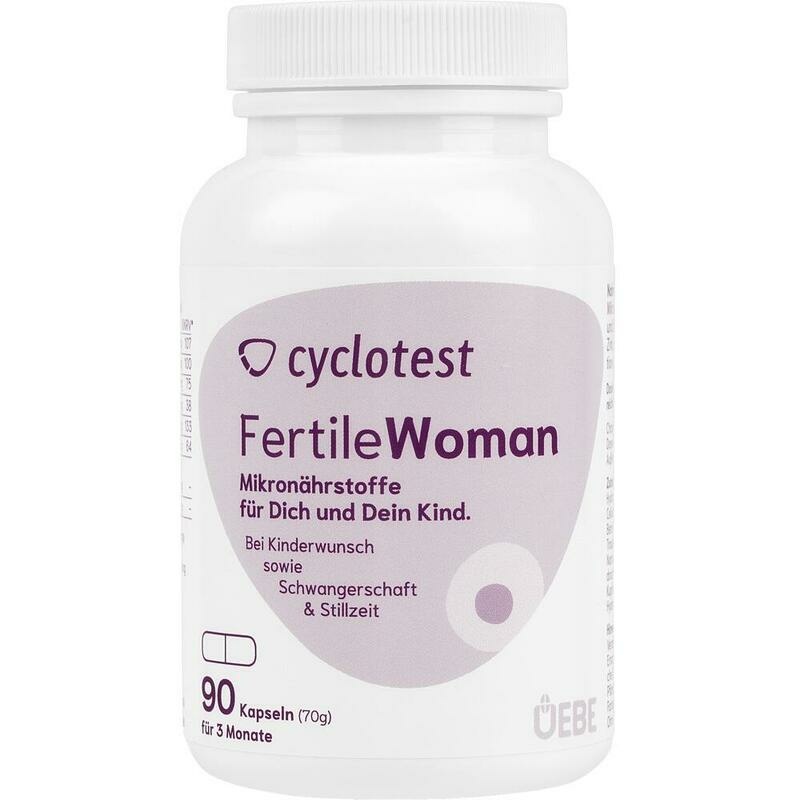 CYCLOTEST fertile woman Mikronährstoffe Kapseln