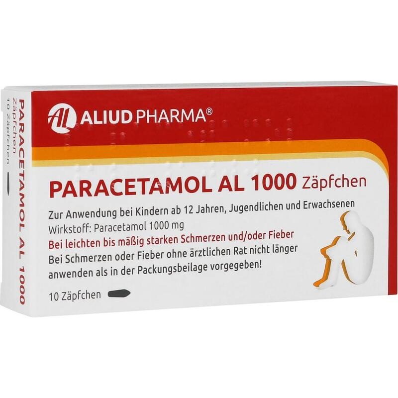 PARACETAMOL AL 1.000 Suppositorien