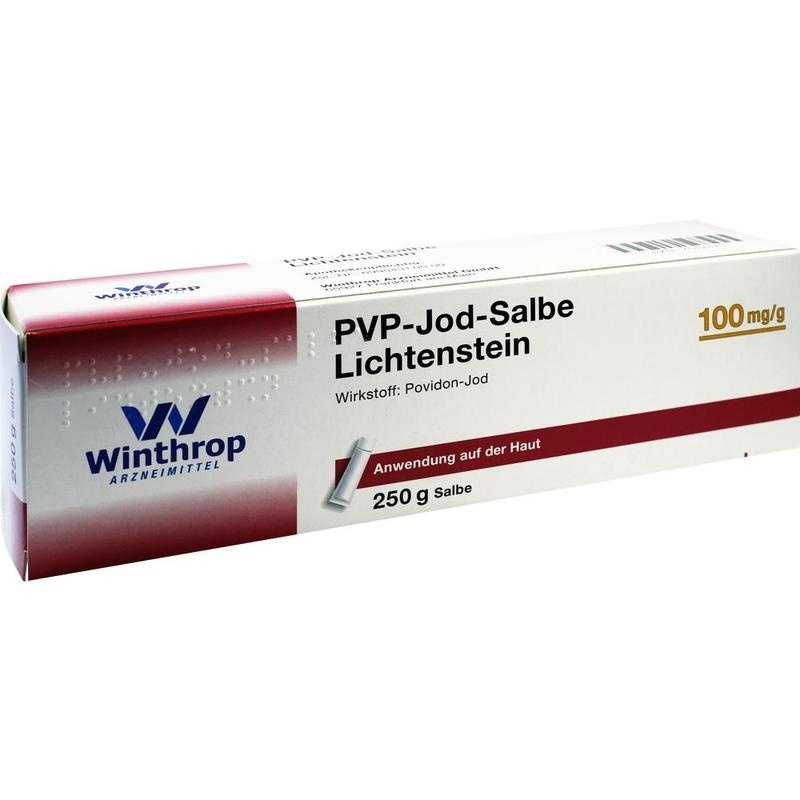 PVP JOD Salbe Lichtenstein