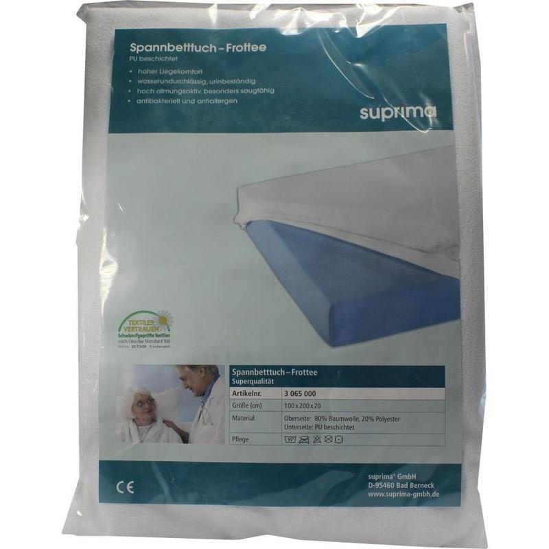SUPRIMA Spannbetttuch 3065 BW-Frottee