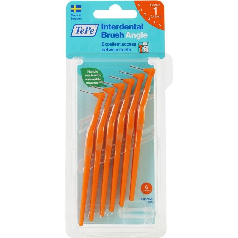 TEPE Angle Interdentalbürste 0,45mm orange