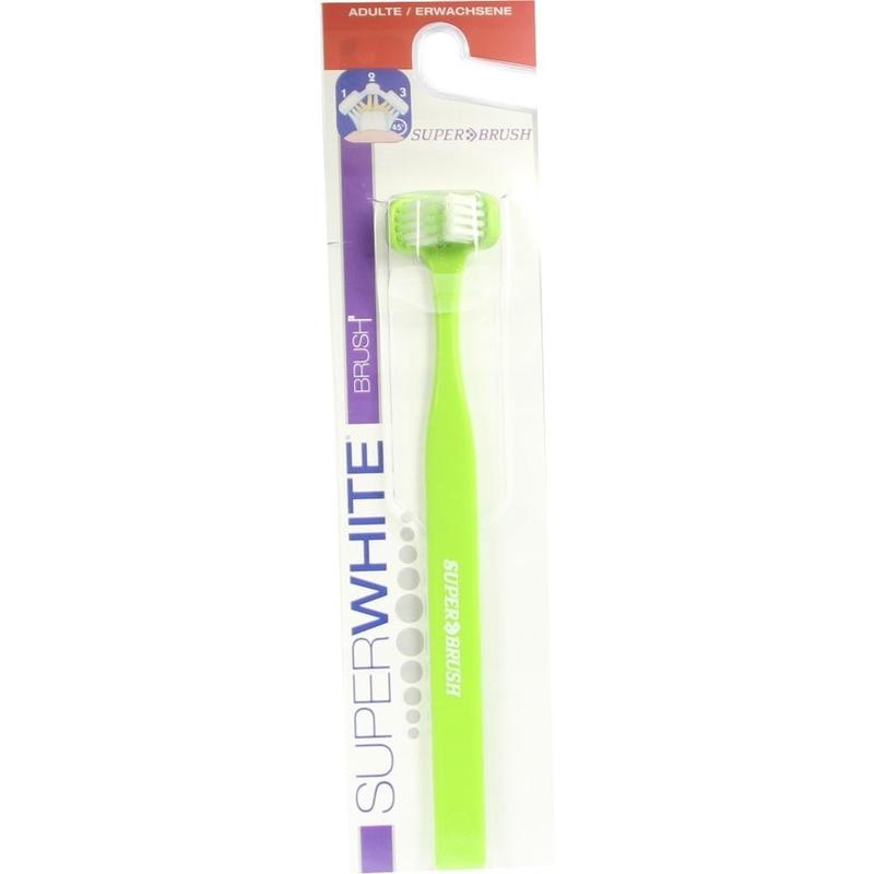 SUPERBRUSH 3-Kopf-Zahnbürste Erwachsene