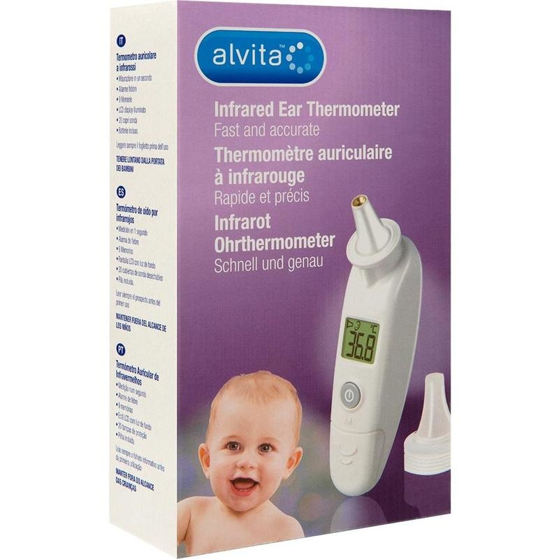 ALVITA Infrarot-Ohrthermometer