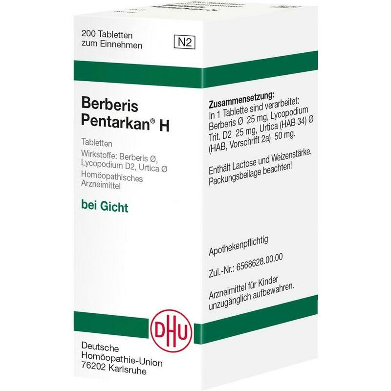 BERBERIS PENTARKAN H Tabletten