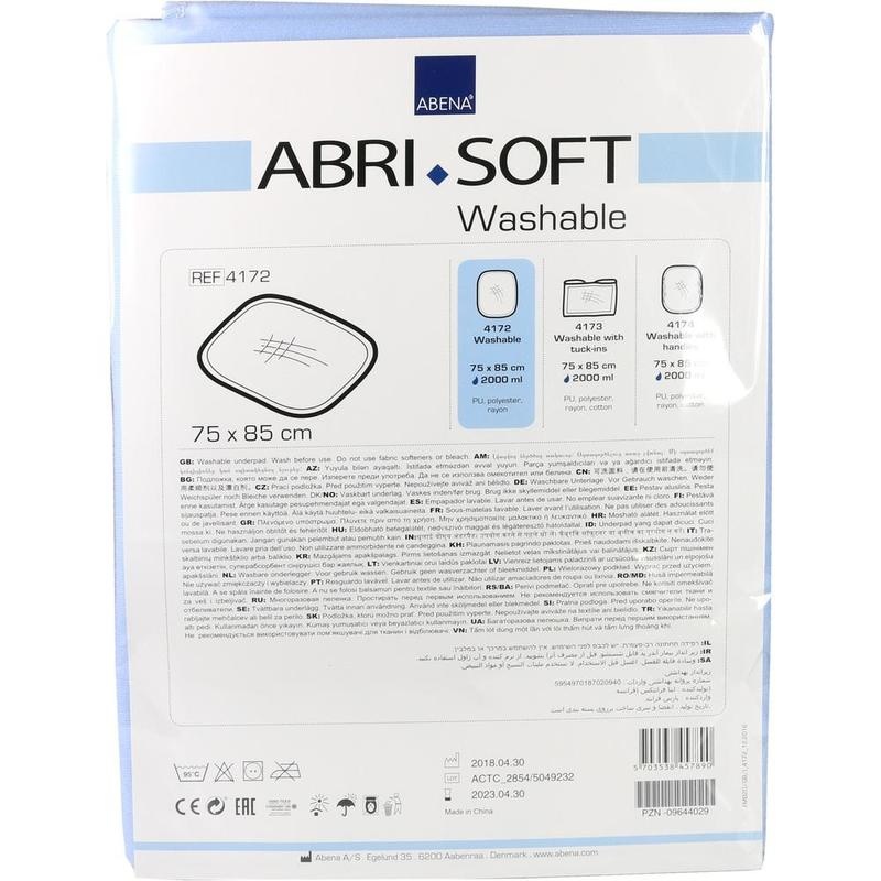ABRI Soft waschb.Unterl.75x85 cm