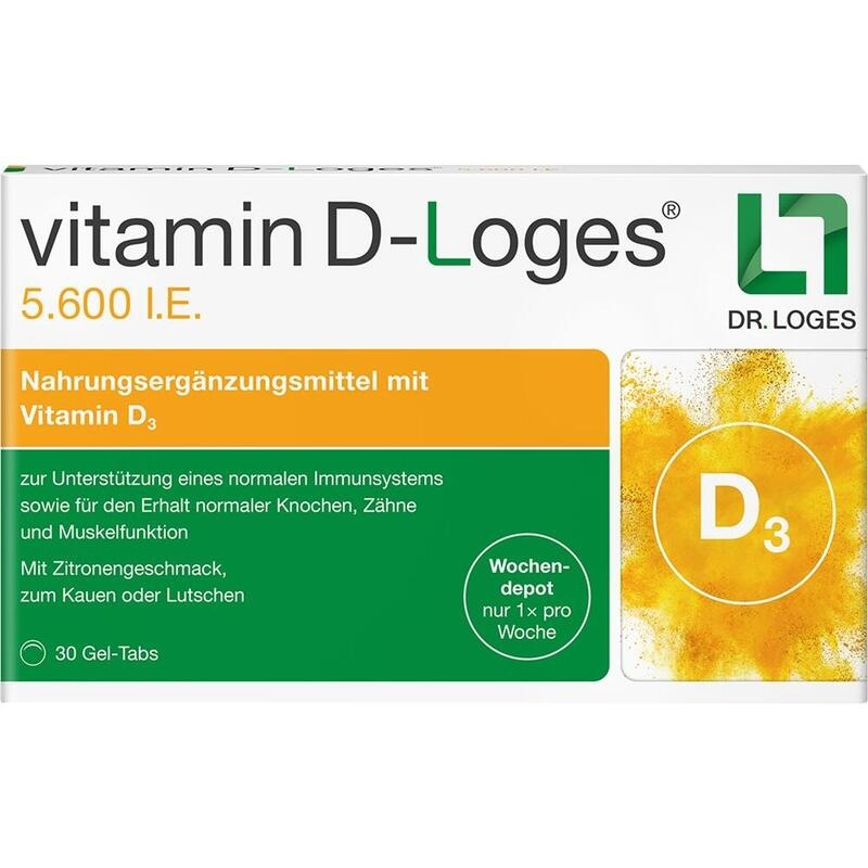 VITAMIN D-LOGES 5.600 I.E. Wochendepot Kautabl.