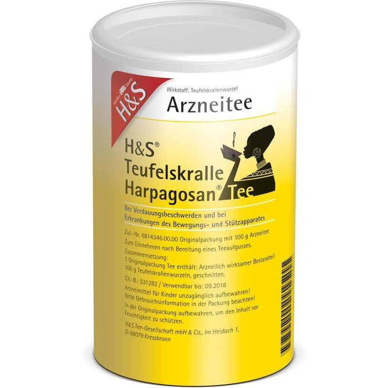 H&S Teufelskralle Harpagosan-Tee Dose