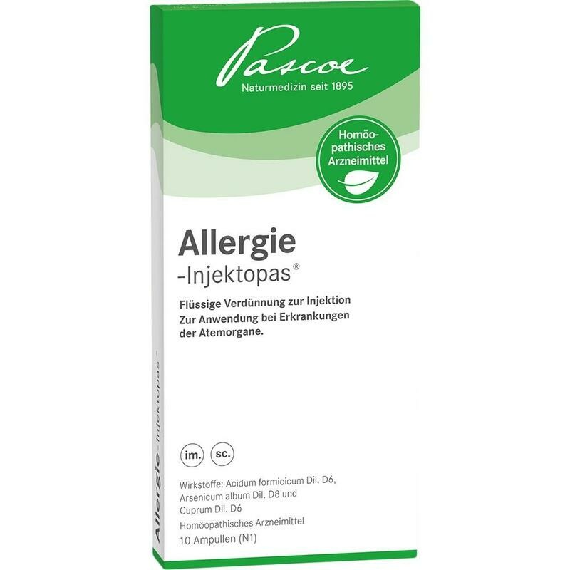 ALLERGIE-INJEKTOPAS Injektionslösung Ampullen