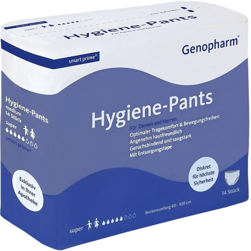 GENOPHARM Hygienepants M 80-100 cm