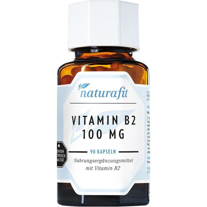 NATURAFIT Vitamin B2 100 mg Kapseln