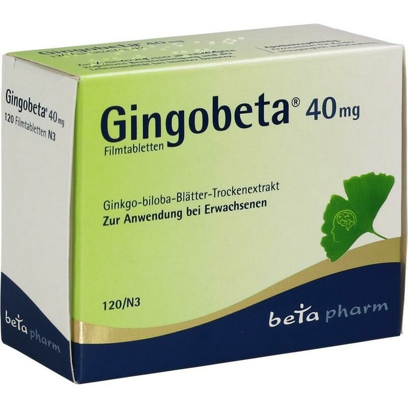 GINGOBETA 40 mg Filmtabletten