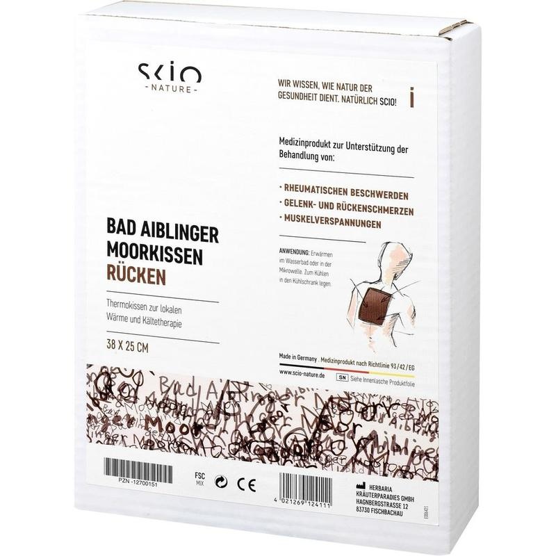 MOORKISSEN Bad Aiblinger Rücken 25x38 cm