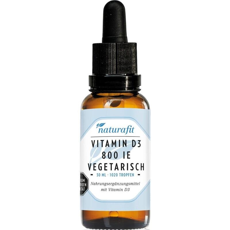 NATURAFIT Vitamin D3 800 I.E. Tropfen