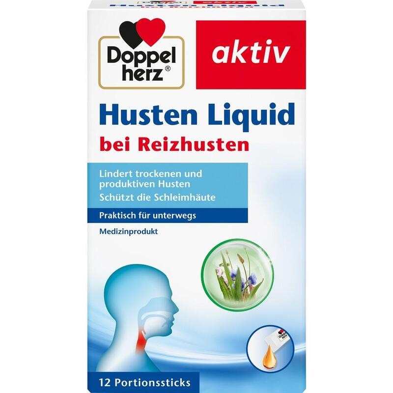 DOPPELHERZ Husten Liquid Sticks