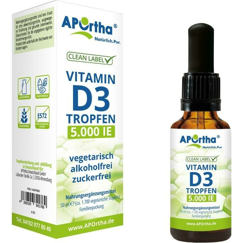 VITAMIN D3 TROPFEN 5.000 I.E. 125 μg