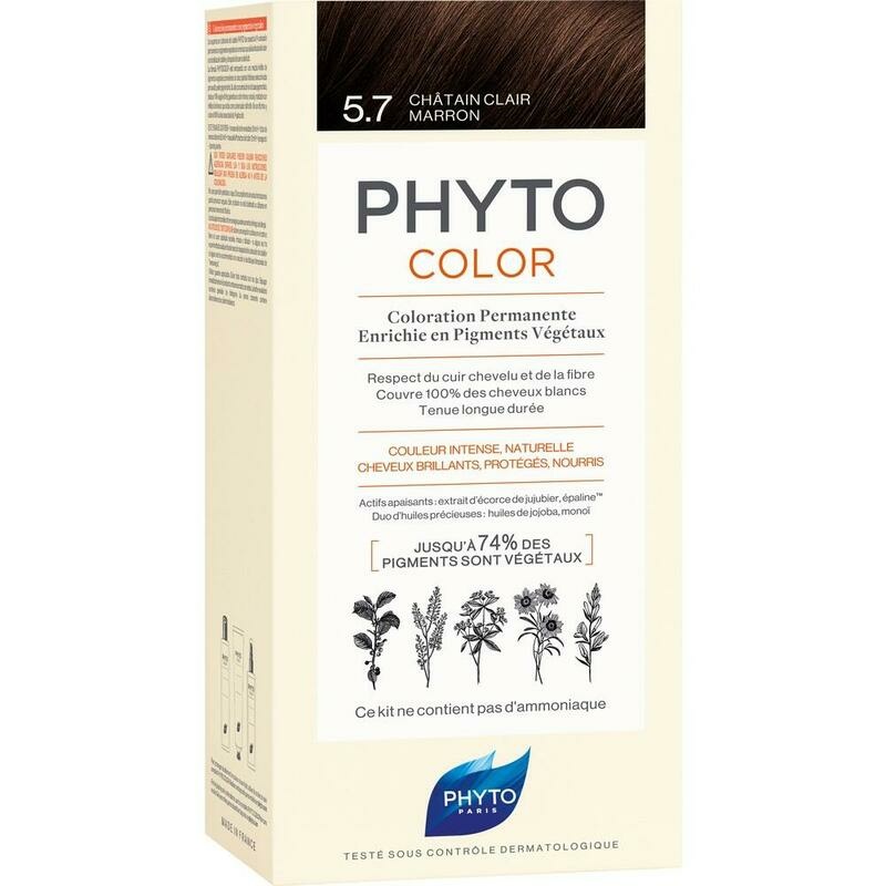 PHYTOCOLOR 5.7 helles kastanienbraun ohne Ammoniak