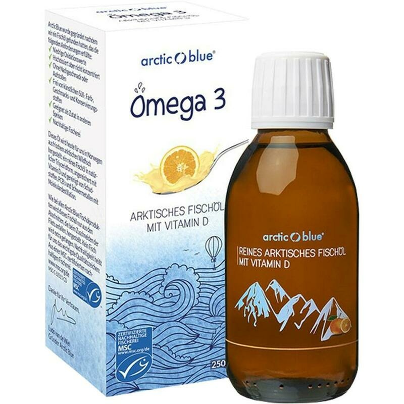 OMEGA-3 FISCHÖL MSC zertifiziert Arctic Blue