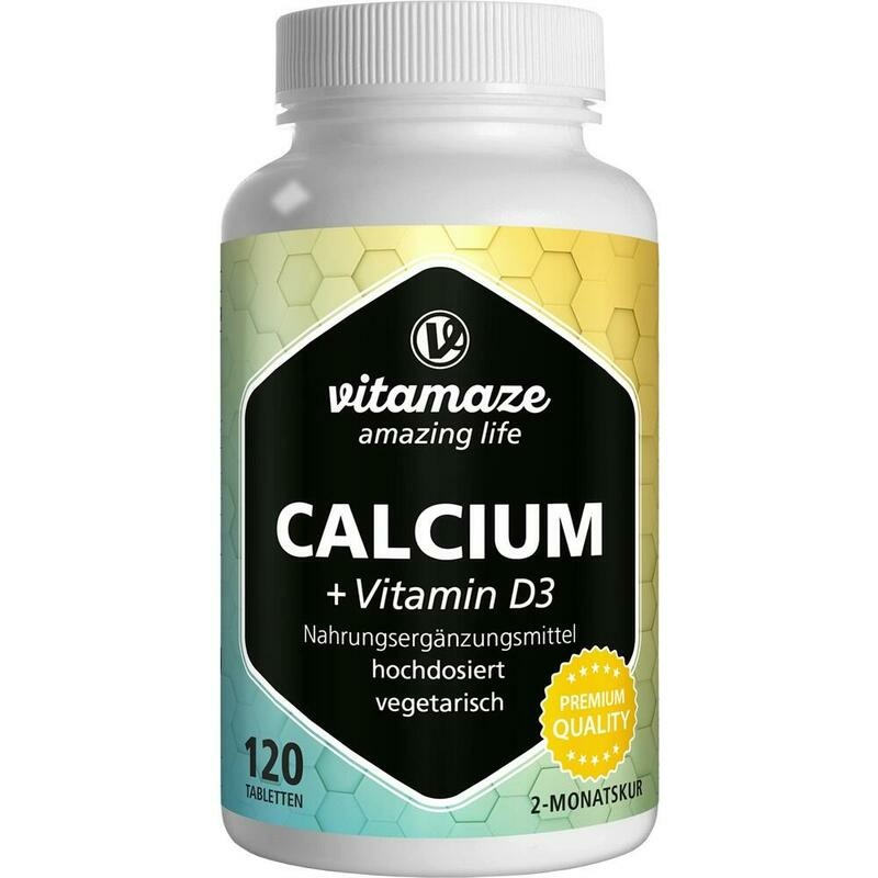 CALCIUM D3 600 mg/400 I.E. vegetarisch Tabletten