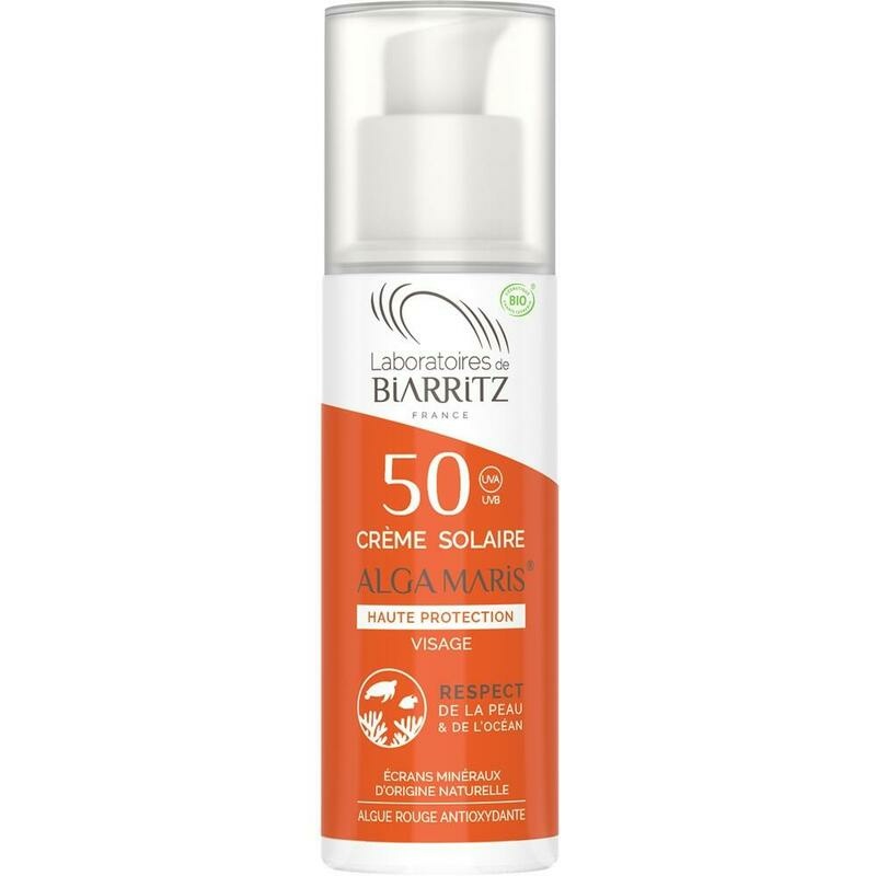 ALGA MARIS Sonnencreme Gesicht Bio LSF 50 UVA/UVB