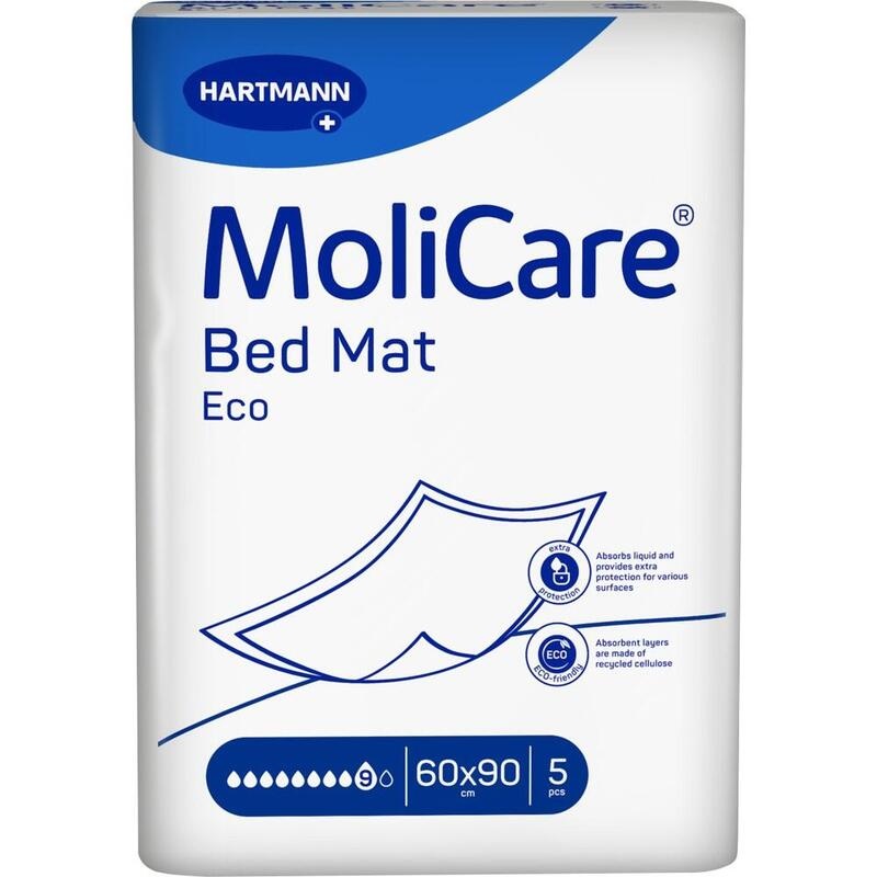 MOLICARE Bed Mat Eco 9 Tropfen 60x90 cm