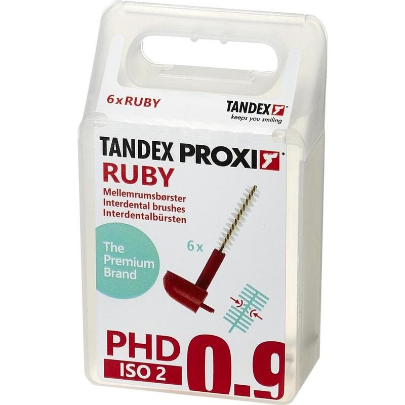 TANDEX PROXI Interdentalbürste PHD 0.9/ISO 2 ruby