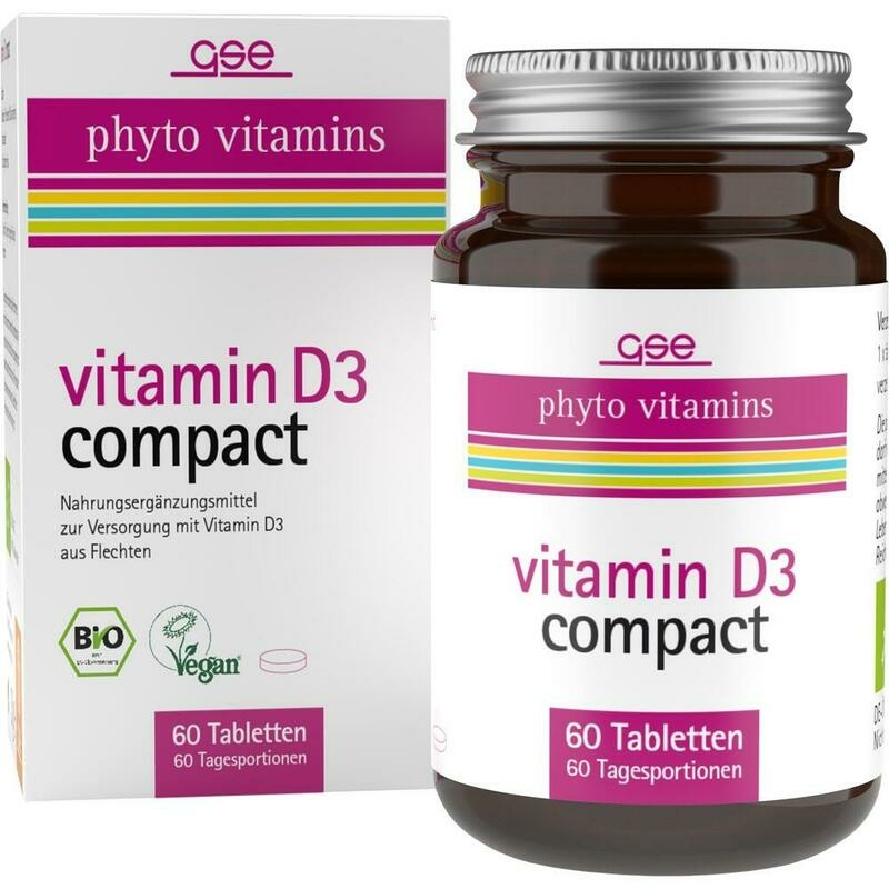 GSE Vitamin D3 Compact Bio Tabletten