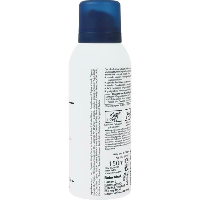 EUCERIN UreaRepair PLUS Fußschaum 10%