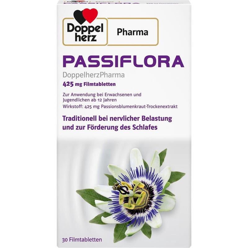 PASSIFLORA DOPPELHERZPHARMA 425 mg Filmtabletten