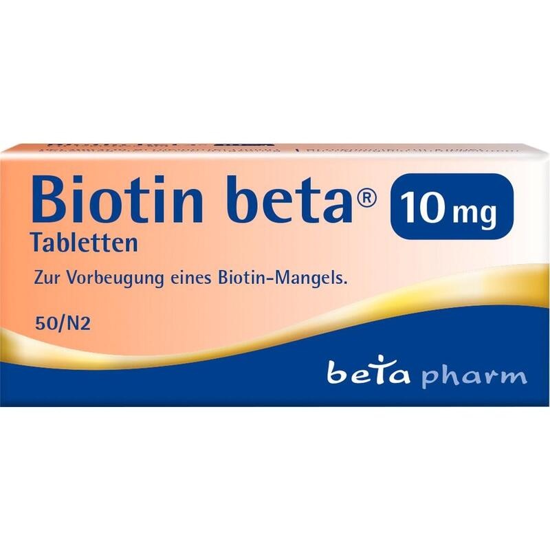 BIOTIN BETA 10 mg Tabletten