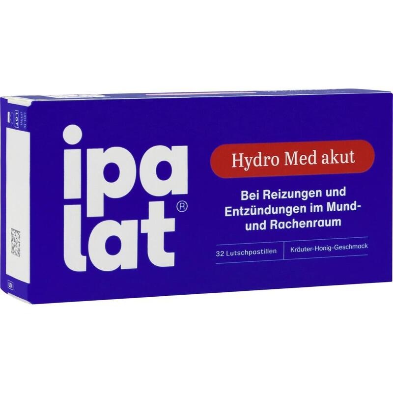 IPALAT Hydro Med akut Lutschpastillen