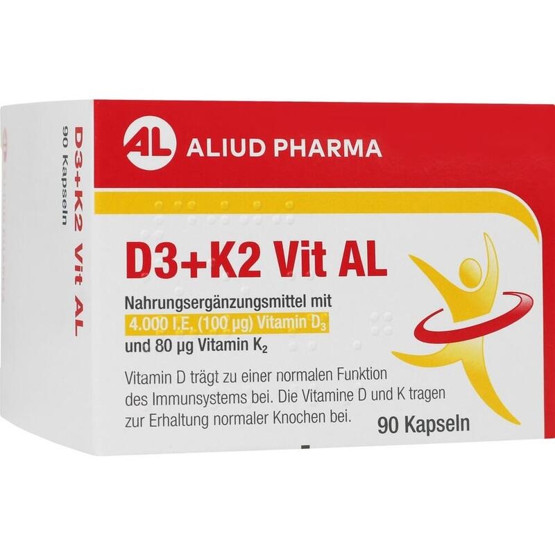 D3+K2 Vit AL 4000 I.E./80 μg Kapseln