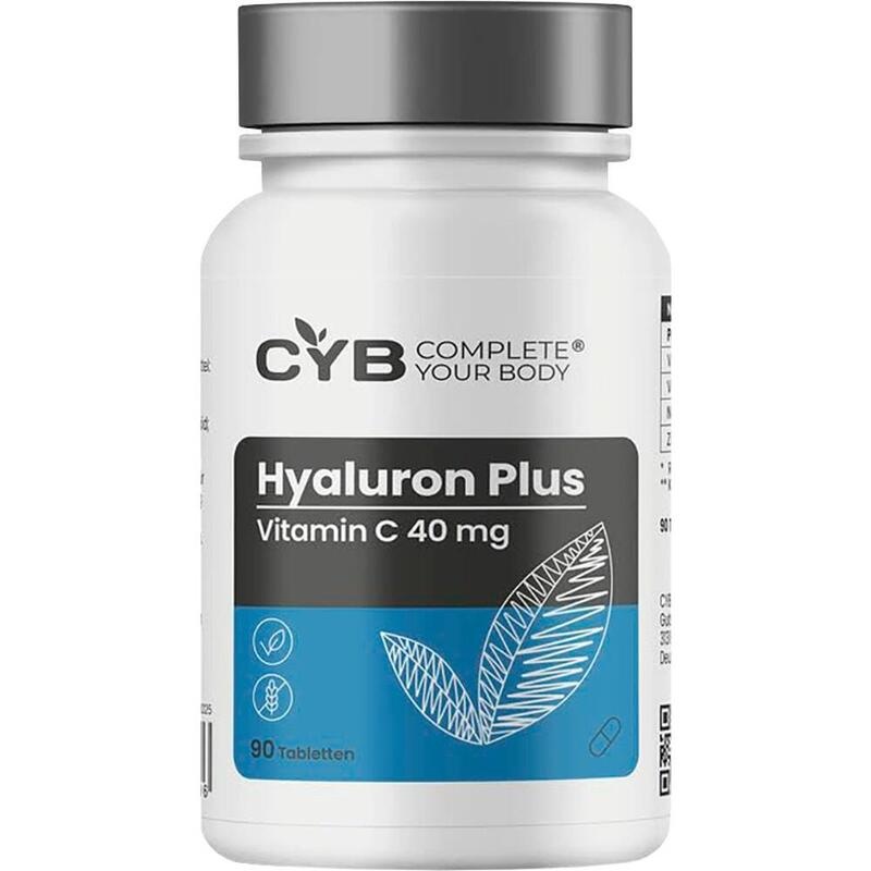 CYB Hyaluron Plus Vitamin C+B12+Zink vegan Kapseln