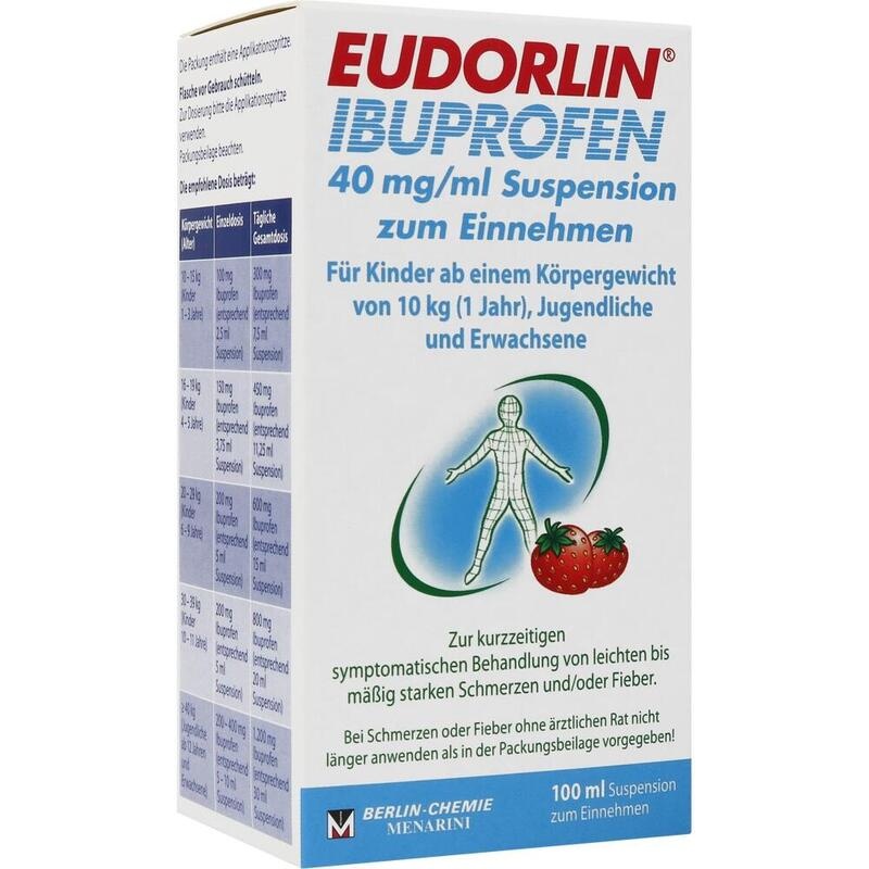 EUDORLIN Ibuprofen 40 mg/ml Suspension z.Einnehmen