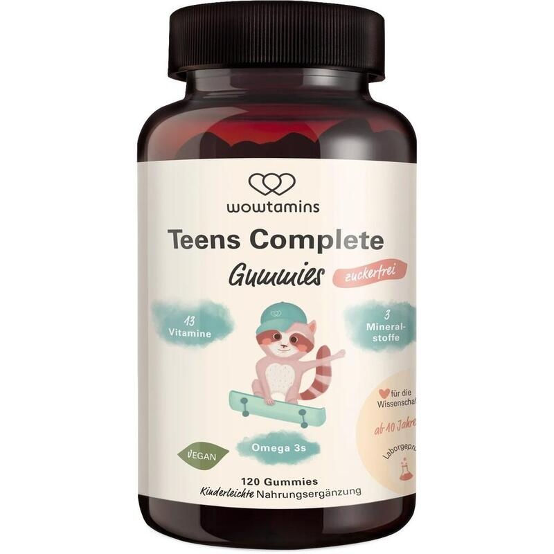TEENS Complete Fruchtgummis Vitamine zuckerfrei
