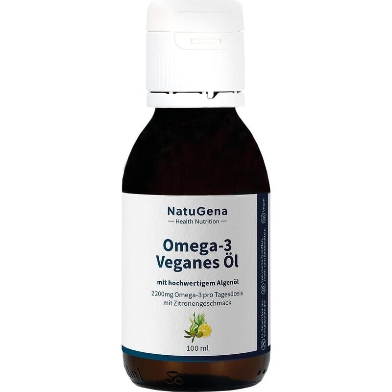 OMEGA-3 VEGAN 2200mg m.1351 DHA 672 EPA Algenöl Öl