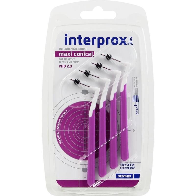 INTERPROX plus maxi conical lila Interdentalbürste