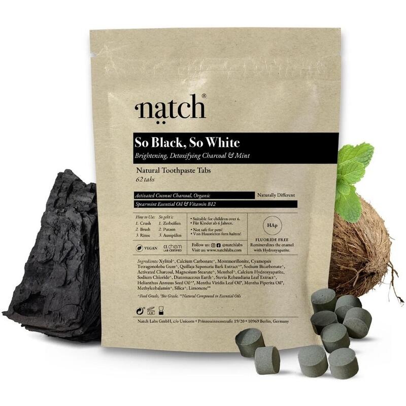 NATCH So Black So White Kautabletten