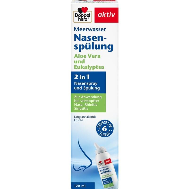 DOPPELHERZ Meerwasser Nasenspülung