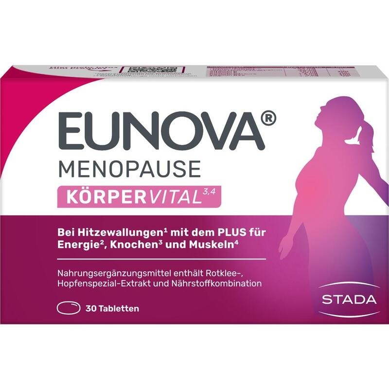 EUNOVA Menopause Körper Vital Tabletten